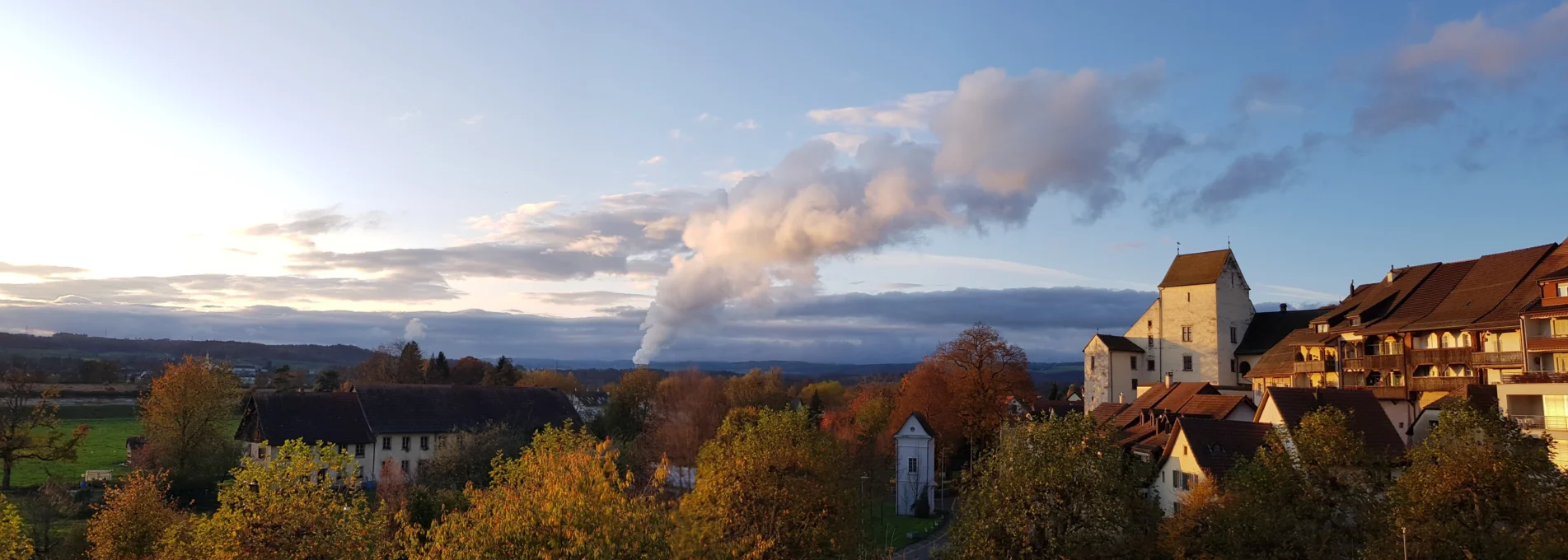 Schloss im Herbst